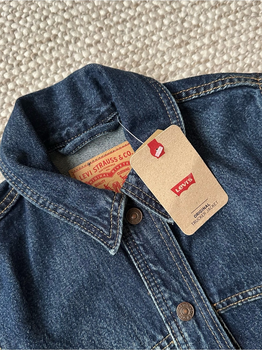 NWT Riveted Original Denim Jacket - Picture 5 of 5